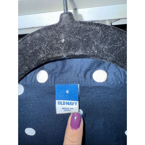 Old Navy polka dot cutout side midi dress size small - Picture 5 of 13